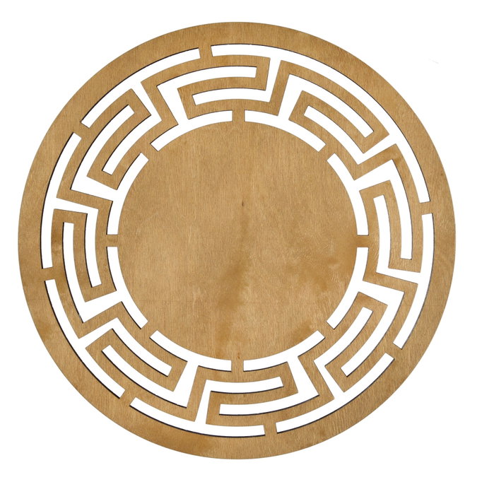 Hermia Labyrinth - Honey Juego de 6 Salvamanteles de Madera Hermia Labyrinth - Honey Juego de 6 Salvamanteles de Madera